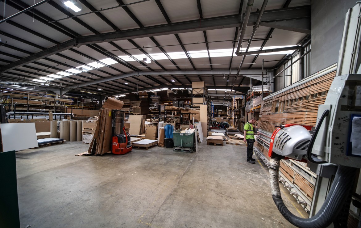 Millfield Estates Harewood House Warehouse Floor