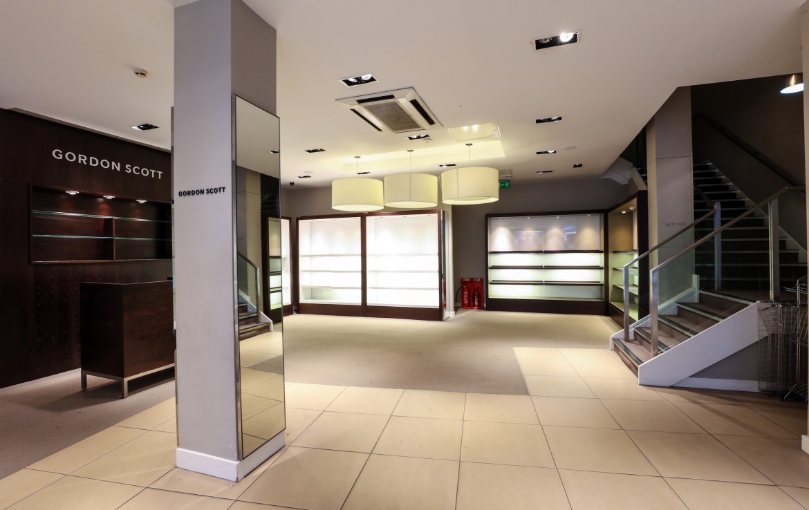Nottingham Listergate retail space inside