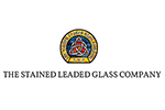 The stained leaded glass company logo