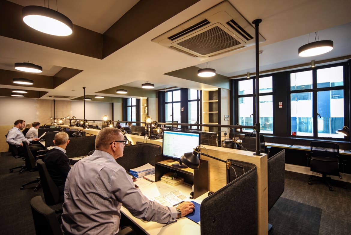 4th floor rear Yorkshire House Liverpool office space to rent